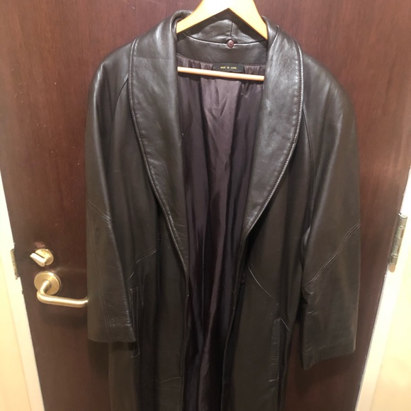 Leather Coat - Picture 2 of 3